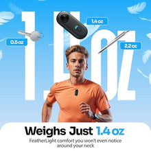 Load image into Gallery viewer, TIROL SUPPLIES 4K Mini WiFi Action Camera 64GB Thumb POV Portable Body Cam Wearable Video Recorder, MP4 Recording &amp; App Viewing, Body Camera Easy to Use for Lecture, Cycling, Vlogging, Pet, Outdoors, BLACK_611
