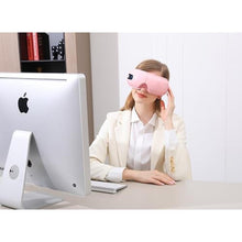 Load image into Gallery viewer, TLINNA Eye Massager with Airbag Kneading,Constant Temperature Hot Compress, Multi-Frequency Vibration and Bluetooth Music (Blush Pink, Large), BlushPink_966
