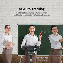 Load image into Gallery viewer, TOALLIN GC80 4K Auto Tracking Webcam, AI Tracking by Gesture Control, Streaming Webcam with Dual Microphones, Image Stabilization, PTZ Web Camera for Online Video Calls_6707
