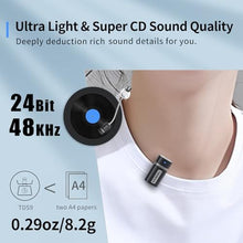 Load image into Gallery viewer, Tokdance 3-in-1 Wireless Lavalier Microphone - Mini Lapel Mic with Replaceable Adapters Compatible with iPhone Android Camera - Excellent Sound Clip-on Lav Mics for Content Creator, Black_6740
