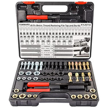 Load image into Gallery viewer, TOMMARS 49-Piece Thread Chaser Set for UNC, UNF and Metric Threads_1
