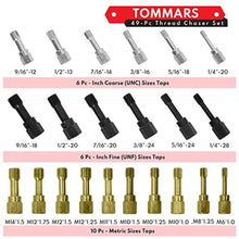 Load image into Gallery viewer, TOMMARS 49-Piece Thread Chaser Set for UNC, UNF and Metric Threads_6935
