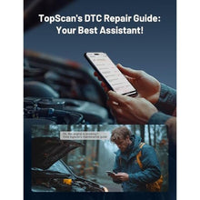 Load image into Gallery viewer, TOPDON TopScan Lite OBD2 Scanner Bluetooth, Bi-Directional All System Diagnostic Tool with AI Assistant, 8 Resets, Repair Guides, Performance Test, FCA AutoAuth &amp; CAN-FD for iOS Android, Black_1449
