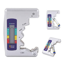 Load image into Gallery viewer, Topyond Digital Household Battery Tester for AAA AA C D 9V ABS Checker_1196
