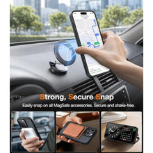 Load image into Gallery viewer, TORRAS for iPhone 15 Pro Max Case Translucent Black | Strong Magnetic &amp; Seamless Stand, Fit for MagSafe, Military-Grade Drop Protection, Sturdy Adjustable Built-in Kickstand, Slim Matte Finish_7685

