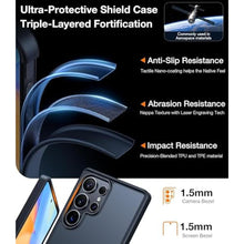 Load image into Gallery viewer, TORRAS Magnetic Shockproof for Samsung Galaxy Z Fold 8 Case Slim, Black_7625
