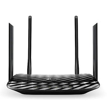 Load image into Gallery viewer, TP-Link AC1200 Gigabit WiFi Router (Archer A6) - 5GHz Dual Band Mu-MIMO Wireless Internet Router, Supports Guest WiFi and AP Mode, Long Range Coverage, Black_162
