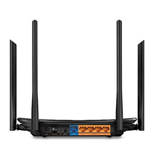 Load image into Gallery viewer, TP-Link AC1200 Gigabit WiFi Router (Archer A6) - 5GHz Dual Band Mu-MIMO Wireless Internet Router, Supports Guest WiFi and AP Mode, Long Range Coverage, Black_163
