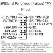 Load image into Gallery viewer, TPM 2.0 Module, 14-Pin SPI Interface with infineon SLB9670, Compatible with ASUS Motherboard_444
