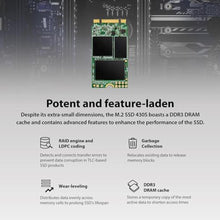 Load image into Gallery viewer, Transcend 128GB M.2 2242 SATA III SSD, MTS430S B+M Key with DRAM Cache, Up to 560MB/s, 3D TLC NAND Internal SSD for Ultrabook/Laptop/PC/Desktop, SLC Cache, LDPC Error Correction, Green_840
