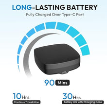 Load image into Gallery viewer, Translation Earbuds - 3-in-1 Real Time AI Translator Device - 137 Languages &amp; Accents - Ideal for Travel and Business - iOS and Android - Lifetime Subscription - Bluetooth 5.4 HiFi Sound (Black)_618
