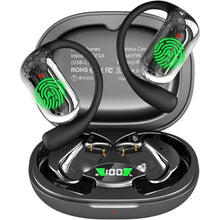 Load image into Gallery viewer, Translation Earbuds Real Time 144 Languages Audifonos Traductores Ingls Espaol, Open Ear Wireless Earphones Perfect for Travel Business Conversations Learnin Meetings, CarbonBlack_1
