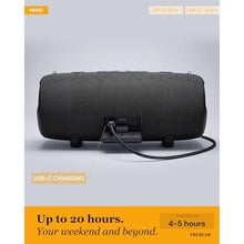 Load image into Gallery viewer, TREBLAB HD-Max Loud Portable Wireless Bluetooth Speaker, 60W IPX7 20H, Black_1094
