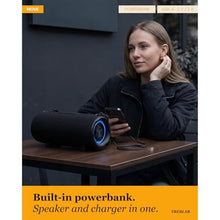 Load image into Gallery viewer, TREBLAB HD-Max Loud Portable Wireless Bluetooth Speaker, 60W IPX7 20H, Black_1096
