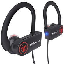 Load image into Gallery viewer, TREBLAB XR100 - Ergonomic Wireless Sport Earbuds. Bluetooth Running Headphones &amp; Best Workout Headphones. Wireless Earbuds for Gym. HD Sound Mic for iPhone Android. Running Earphones 2019, Black_1
