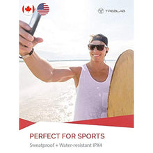 Load image into Gallery viewer, TREBLAB XR100 - Ergonomic Wireless Sport Earbuds. Bluetooth Running Headphones &amp; Best Workout Headphones. Wireless Earbuds for Gym. HD Sound Mic for iPhone Android. Running Earphones 2019, Black_487
