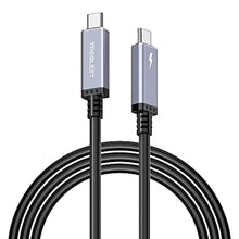 Load image into Gallery viewer, TREBLEET 6.6ft USB4 Cable (40Gbps), Compatible with Thunderbolt 5 &amp; 4 &amp; 3, 100W PD Charging, 5K@60Hz Video | USB-C to USB-C Cord for eGPU, Mac Studio, MacBook Pro, Dell XPS, Docking Station, ftmGbpsTPE_1
