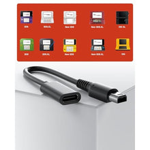 Load image into Gallery viewer, TriverseTech Dual Mode USB-C to 3DS/2DS/DSi Series Charging Cable: Support USB-A to C &amp; USB-C to C Cable, Black_760
