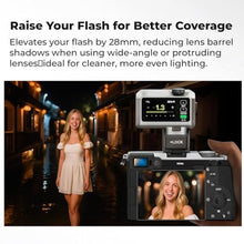 Load image into Gallery viewer, TTL Hot Shoe Riser Extender for Godox IT30PRO-N IT30 PRO N Mini Flash_1798
