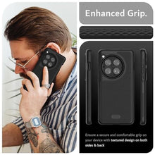 Load image into Gallery viewer, TUDIA Case for OnePlus 12 5G 2024 - MergeGrip Military Grade, Drop Tested, Dual Layer, Shockproof, Anti-Slip, Heavy Duty &amp; Protector Cover Protective Phone Case - Matte Black, MatteBlack_8315
