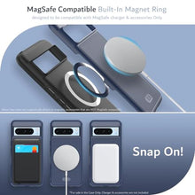 Load image into Gallery viewer, TUDIA MergeGrip [Magsafe Compatible] Designed for Google Pixel 8 Pro Case (2023) - Dual Layer [Military Grade] Shockproof Slim Rugged Tough Heavy Duty Phone Cases - Indigo Blue, IndigoBlue_7535
