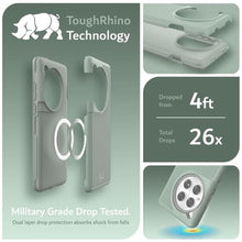Load image into Gallery viewer, TUDIA MergeGrip Magsafe Compatible Phone Case for OnePlus 12 5G 2024 - Military Grade, Drop Tested, Dual Layer, Shockproof, Anti-Slip, Heavy Duty &amp; Protector Cover Protective Phone Case - Green Lily, GreenLily_8304

