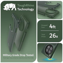 Load image into Gallery viewer, TUDIA MergeGrip Phone Case for OnePlus 12 5G 2024 - Military Grade, Drop Tested, Dual Layer, Shockproof, Anti-Slip, Heavy Duty &amp; Protector Cover Protective Phone Case - Pine Green_1259
