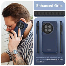 Load image into Gallery viewer, TUDIA MergeGrip Phone Case for OnePlus 12 5G 2024 - Military Grade, Drop Tested, Dual Layer, Shockproof, Anti-Slip, Heavy Duty &amp; Protector Cover Protective Phone Case - Indigo Blue, IndigoBlue_8336
