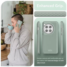 Load image into Gallery viewer, TUDIA MergeGrip Phone Case for OnePlus 12 5G 2024 - Military Grade, Drop Tested, Dual Layer, Shockproof, Anti-Slip, Heavy Duty &amp; Protector Cover Protective Phone Case - Green Lily, GreenLily_7399
