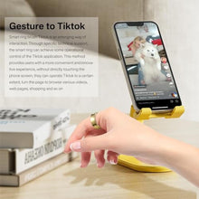 Load image into Gallery viewer, Tulbeys Smart Ring for Men &amp; Women - 5ATM Waterproof, Health &amp; Fitness Tracker, Heart Rate Monitor, Hand Gesture Brush Tiktok, Titanium Alloy Smart Rings for iOS/Android(Gold #12)_1731
