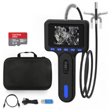 Load image into Gallery viewer, Two-Way Articulating Borescope 4" HD with Light 4FT Cable, Black_1
