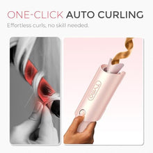 Load image into Gallery viewer, TYMO Automatic Rotating Curling Iron, TYMO CURLPRO Beach Waves Hair Curler, RoseGold_77
