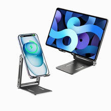 Load image into Gallery viewer, TZZPL Cell Phone Stand,360 Adjustable Folding Portable Phone Holder for Desk Travel Essentials Office Accessories Compatible with All Mobile Phones,Small ipad,Switch_1
