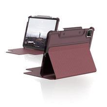 Load image into Gallery viewer, [U] by UAG iPad Pro 11" (4th Gen 2022, 3rd Gen 2021) Case Lucent Lightweight Slim Shockproof Smart Folio Protective Cover with Auto/Sleep Wake &amp; Pencil Holder, Aubergine/Dusty Rose, AubergineDustyRose_1
