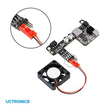 Load image into Gallery viewer, UCTRONICS PoE HAT for Raspberry Pi 4B, IEEE 802.3af-Compliant, 5V 2.5A Mini Power Over Ethernet Expansion Board for Raspberry Pi 4 B 3 B+_8249
