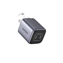 Load image into Gallery viewer, UGREEN 45W USB C Charger for iPhone 17, Nexode 2 Port GaN Foldable PPS Wall Charger Block Support Super Fast Charging 2.0 for Galaxy S26/S25 iPhone 17/16/15, iPad, MacBook Neo/Air, Black_1
