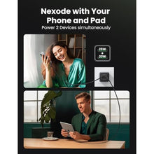 Load image into Gallery viewer, UGREEN 45W USB C Charger for iPhone 17, Nexode 2 Port GaN Foldable PPS Wall Charger Block Support Super Fast Charging 2.0 for Galaxy S26/S25 iPhone 17/16/15, iPad, MacBook Neo/Air, Black_1414
