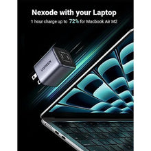 Load image into Gallery viewer, UGREEN 45W USB C Charger for iPhone 17, Nexode 2 Port GaN Foldable PPS Wall Charger Block Support Super Fast Charging 2.0 for Galaxy S26/S25 iPhone 17/16/15, iPad, MacBook Neo/Air, Black_1415
