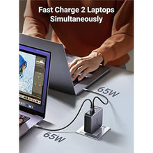 Load image into Gallery viewer, UGREEN Nexode 140W GaN USB C Laptop Charger, 3-Port PD 3.1 PPS Foldable Fast Wall Charger with 240W Cable for MacBook Pro 16", iPhone 17/16/15, Pixel 10/9, Galaxy S25/S24, Chromebook, Black_1459
