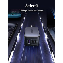 Load image into Gallery viewer, UGREEN Nexode 65W GaN USB C Wall Charger, 3-Port Compact Foldable Fast Charger Power Adapter for iPhone 17/16/15 Series, Galaxy S25/S24, Pixel 10/9, MacBook Pro/Air, Dell XPS, iPad Pro (Black)_153
