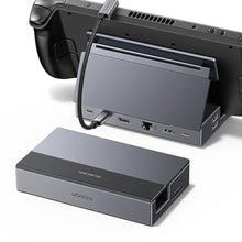 Load image into Gallery viewer, UGREEN Steam Deck Dock 9-in-1 USB C Docking Station Foldable Stand, grey_1
