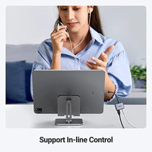 Load image into Gallery viewer, UGREEN USB C to 3.5mm Jack and Charger Adapter DAC PD 60W Fast Charge Type C Aux Headphone Splitter Compatible with Galaxy S24 S23 Ultra S22 S21 S20 FE iPad Pro 12.9 iPad Air 5 4 Mini 6 Pixel 5 4 XL_1583
