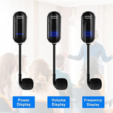 Load image into Gallery viewer, UHF Wireless Headset Microphone System: Mic Headset - LED Digital Display, Head Handheld Mic 2 in 1, Working Time 6H, 165 ft Range Mics for Voice Amplifier, Tour Guide, Teaching, Fitness, PA System, Black_4745
