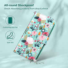Load image into Gallery viewer, ULAK Compatible with iPhone 15 Wallet Case for Women, Premium PU Leather Flip Cover with Card Holder, Kickstand Feature Protective Purse Case for iPhone 15 2023 6.1 Inch, Mint_7540
