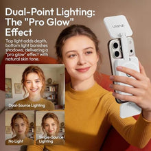 Load image into Gallery viewer, ULANZI GL01 Magnetic Phone Light LED Selfie Light for iPhone Android, White_244
