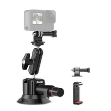 Load image into Gallery viewer, Ulanzi SC-01 Heavy-Duty Suction Cup Mount for Camera/Phone/Accessory (3"), Pump-actived Vacuum Suction Cup Mount, Magic Arm Phone Holder Action Cam Adapter Car Boats Windshield Window Mount_1
