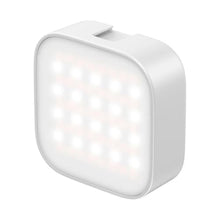 Load image into Gallery viewer, ULANZI U60 RGB Video Lights White LED Camera Light 360 Full Color Portable Photography Lighting w Quick Release Cold Shoe Adapter and Clip, 2500mAh Rechargeable CRI 95+ 2500-9000K Dimmable Panel Lamp_192
