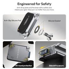 Load image into Gallery viewer, ULANZI UKA Stabilizer Quick Release Kit with QR Plate,Compatible with RS 2, Silver_188
