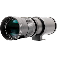 Load image into Gallery viewer, Ultimaxx 420-800mm (w/Converter 840-1600mm) f/8.3-16 HD Manual Telephoto Zoom T-Mount Lens Kit for Canon EOS 9000D 800D 760D 750D 700D 1300D 1200D T100, 4000D, 3000D, 2000D, 1500D DSLR Cameras, black_1852
