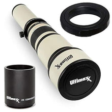 Load image into Gallery viewer, Ultimaxx 650-1300mm Telephoto Zoom Lens for Nikon D7500, D500, D600, D610, D700, D750, D800, D810, D850, D3100, D3200, D3300, D3400, D5100, D5200, D5300, D5500, D5600, D7000_1
